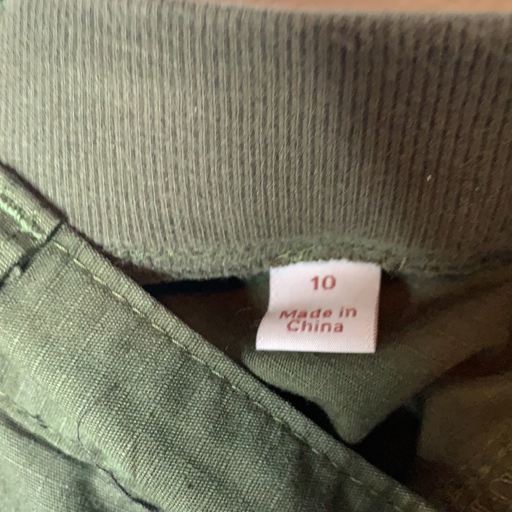 Carhartt Army Green Original Fit Shorts Women's Size 10 - Picture 6 of 7